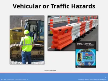 Slide 23: Vehicular or Traffic Hazards