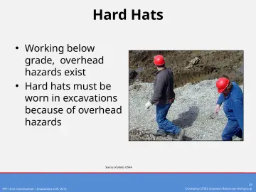 Slide 29: Hard Hats