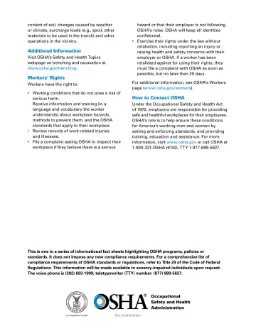 Page 2: content of soil, changes caused by weather or climate, surcharge loads (e.g., spoil, other…