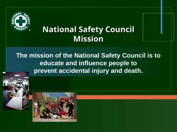 Slide 2: National Safety Council