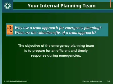 Slide 4: Your Internal Planning Team