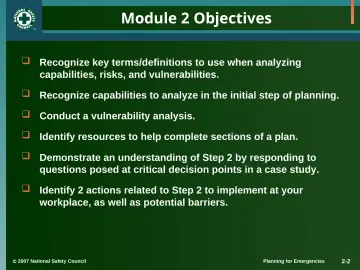Slide 2: Module 2 Objectives