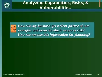 Slide 4: Analyzing Capabilities, Risks, &