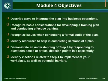 Slide 2: Module 4 Objectives