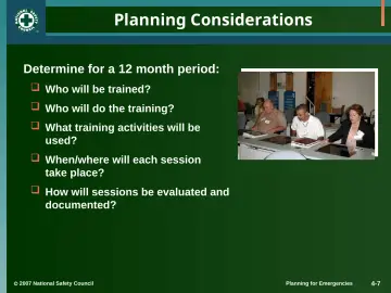 Slide 7: Planning Considerations