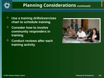 Slide 8: Planning Considerations (continued)