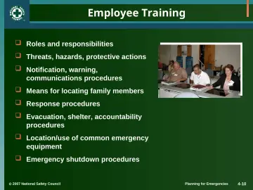 Slide 10: Employee Training
