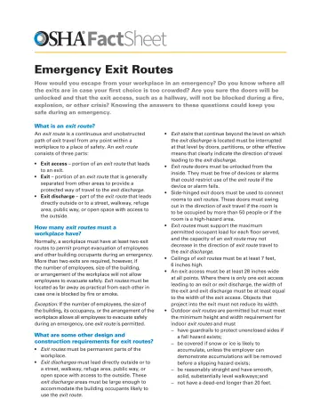 Page 1: FactSheet