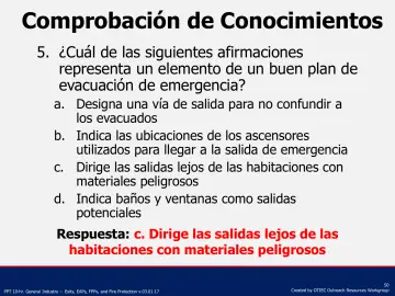 Slide 50: Comprobación de Conocimientos