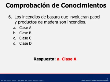 Slide 51: Comprobación de Conocimientos