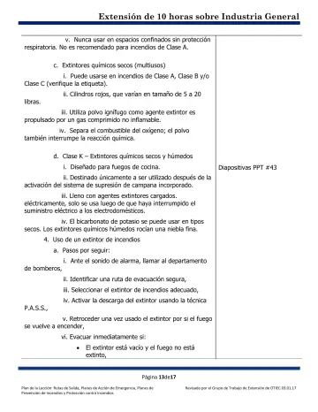 Page 13: v. Nunca usar en espacios confinados sin protección respiratoria. …