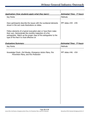 Page 13: Application (How students apply w hat they learn) __