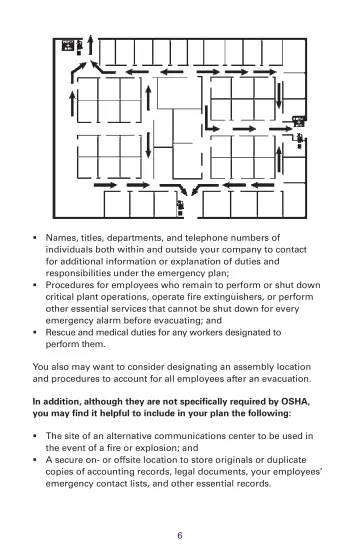 Page 6: Names, titles, departments, and telephone numbers of individuals both within and outside…