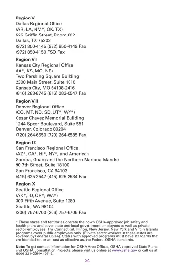 Page 24: Region VI