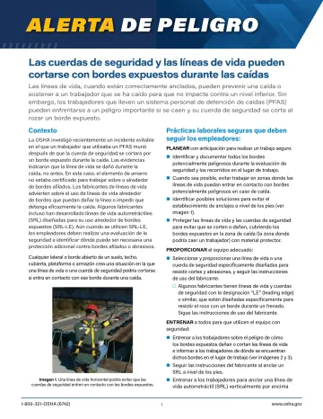 Page 1: ALERTA DE PELIGRO