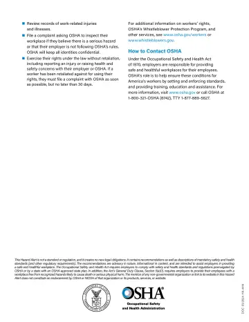 Page 3: How to Contact OSHA