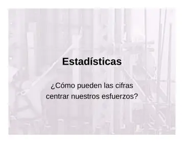 Slide 7: Estadísticas