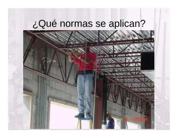 Slide 41: ¿Qué normas se aplican?