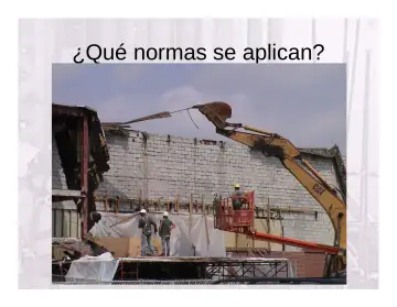 Slide 43: ¿Qué normas se aplican?