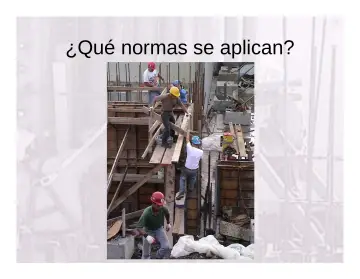 Slide 45: ¿Qué normas se aplican?