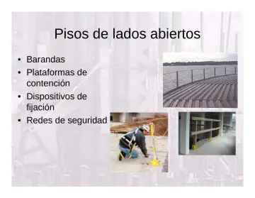 Slide 60: Pisos de lados abiertos