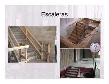 Slide 81: Escaleras