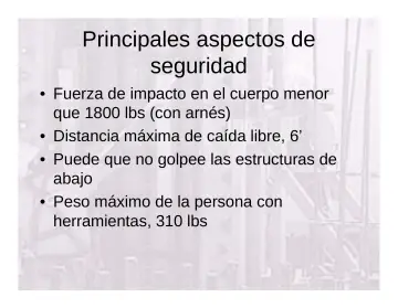 Slide 101: Principales aspectos de seguridad