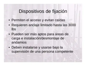 Slide 130: Dispositivos de fijación