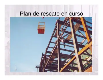Slide 139: Plan de rescate en curso