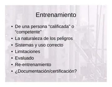 Slide 143: Entrenamiento