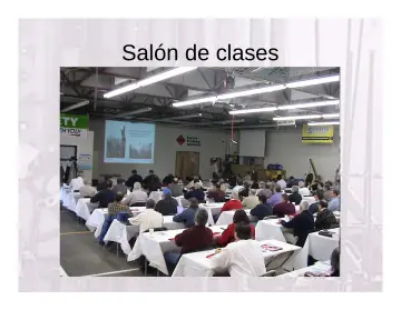 Slide 144: Salón de clases