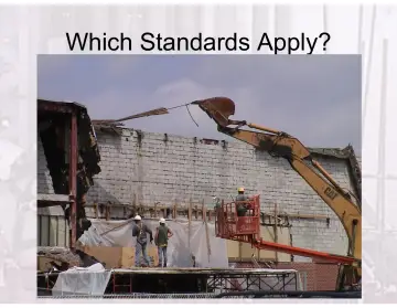 Slide 43: Which Standards Apply?