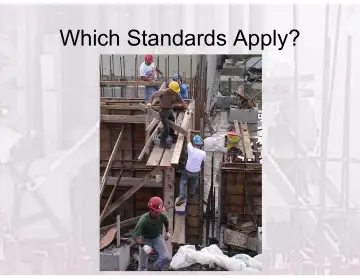 Slide 45: Which Standards Apply?