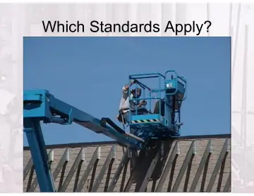 Slide 49: Which Standards Apply?