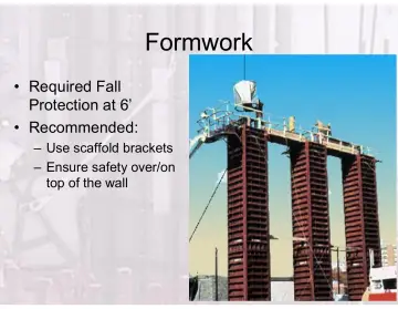 Slide 53: Formwork
