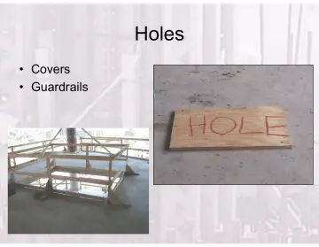 Slide 67: Holes