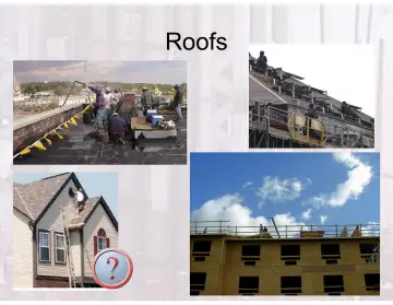 Slide 85: Roofs