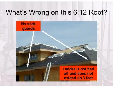 Slide 96: What’s Wrong on this 6:12 Roof?