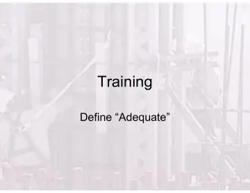 Slide 142: Training