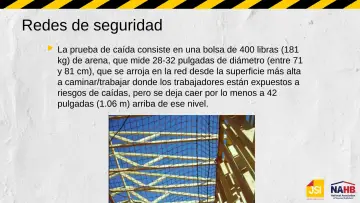 Slide 39: Redes de seguridad