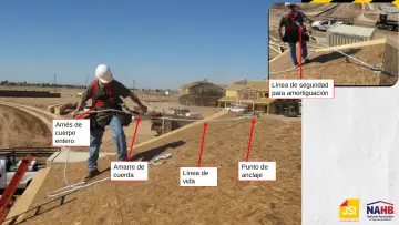 Slide 41: PFAS adecuado para trabajar en techos
