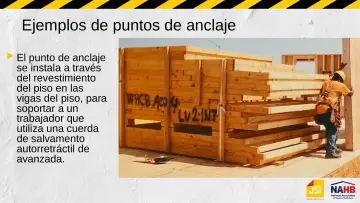 Slide 52: Ejemplos de puntos de anclaje