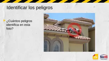 Slide 61: Identificar los peligros