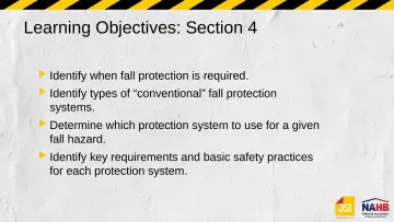 Slide 5: Learning Objectives: Section 4