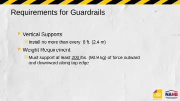 Slide 12: Requirements for Guardrails
