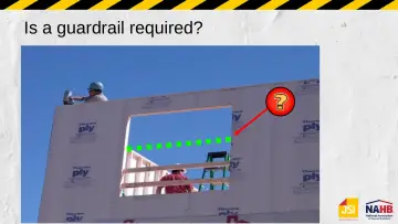 Slide 23: Is a guardrail required?