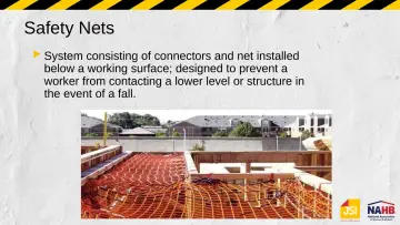 Slide 37: Safety Nets