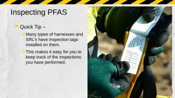 Slide 47: Inspecting PFAS