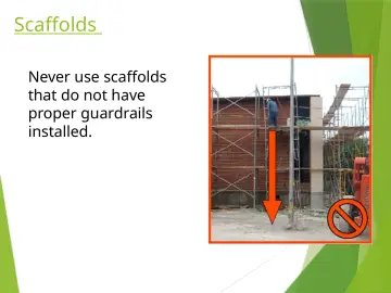 Slide 20: Scaffolds