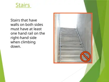 Slide 30: Stairs